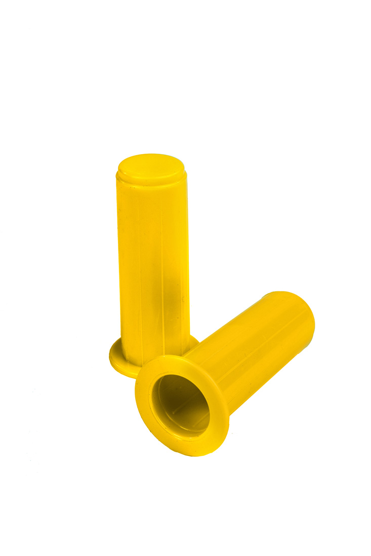 Juego Mangos Carretilla Nylon Amarillos  Ø32